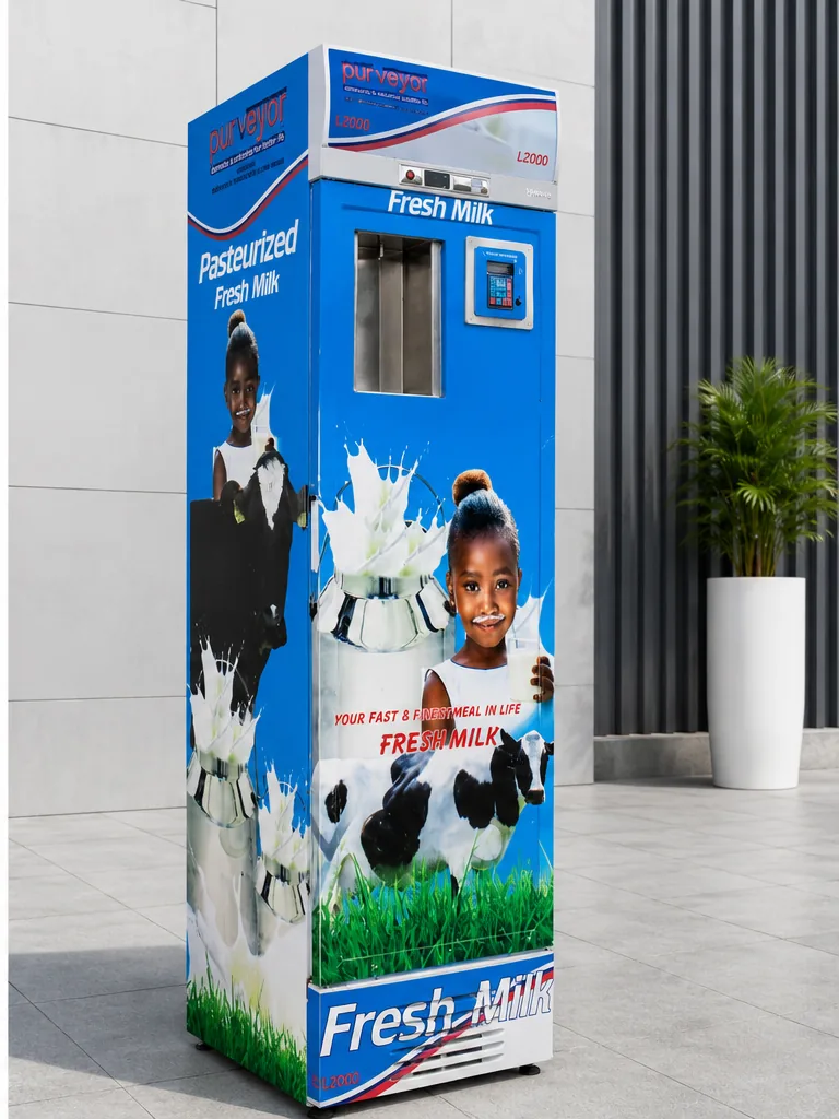 Milk ATM (Automated Milk Dispensing Machine)